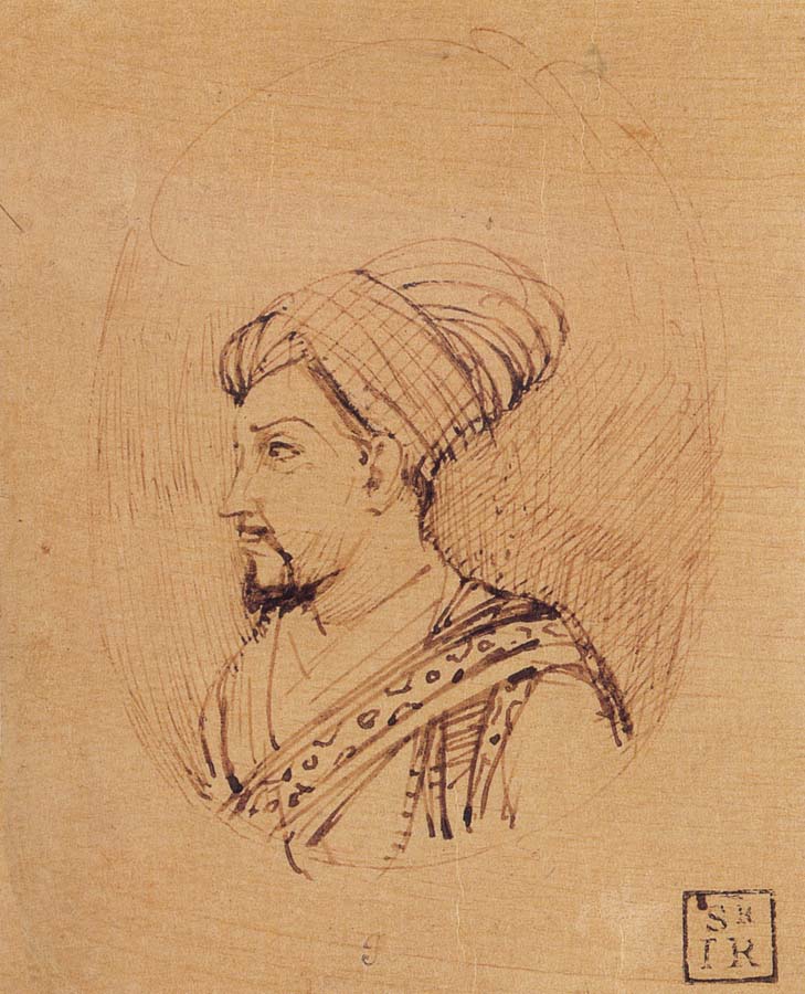A Medallion Portrait of Muhammad-Adil Shah of Bijapur